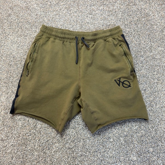 Vanquish Fitness Other - VO Olive Athletic Men's Shorts with Zip Pockets